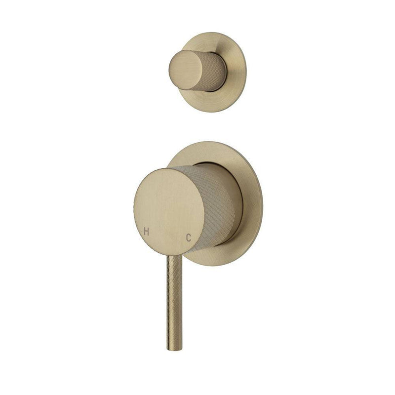 Fienza Axle Wall Diverter Mixer Urban Brass - Sydney Home Centre