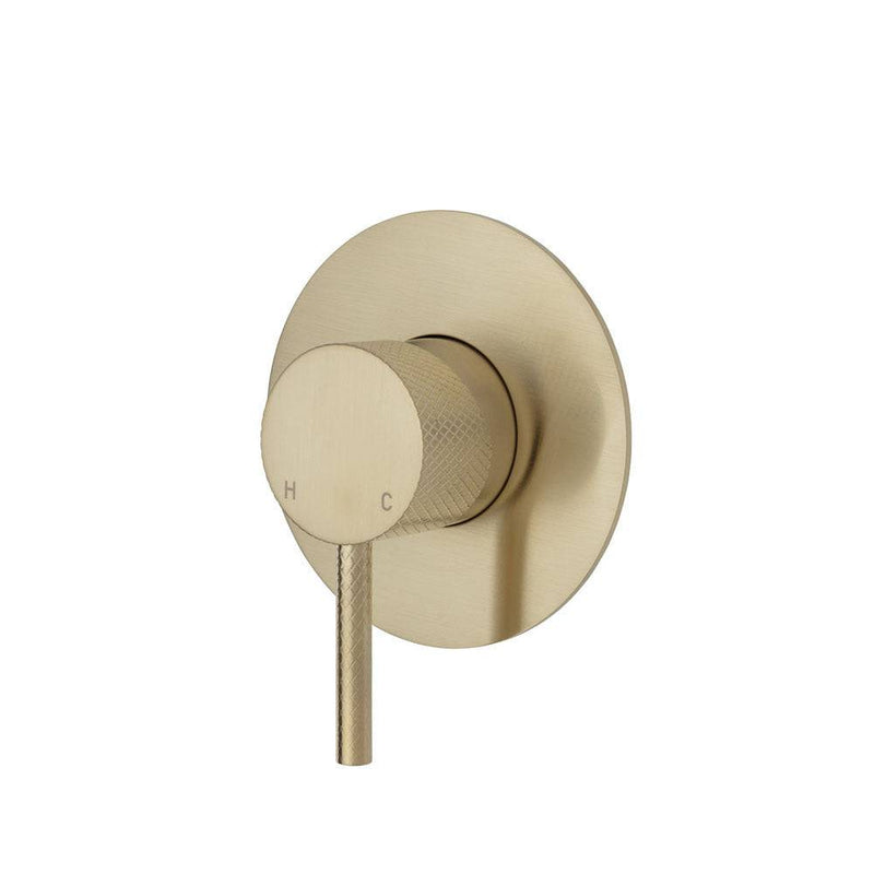 Fienza Axle Wall Mixer Urban Brass - Sydney Home Centre