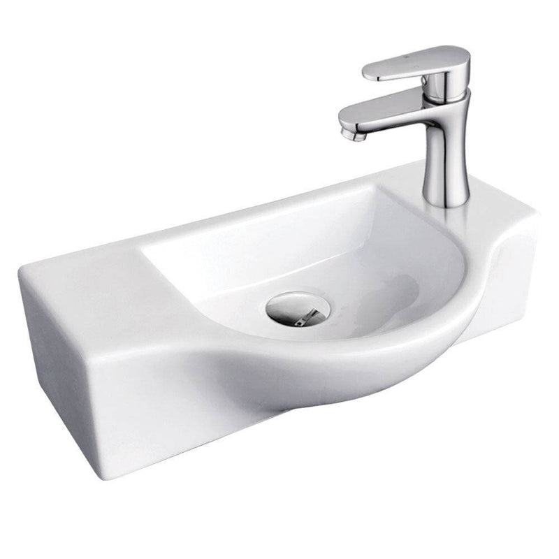 Fienza Charlotte Wall Hung Basin White - Sydney Home Centre