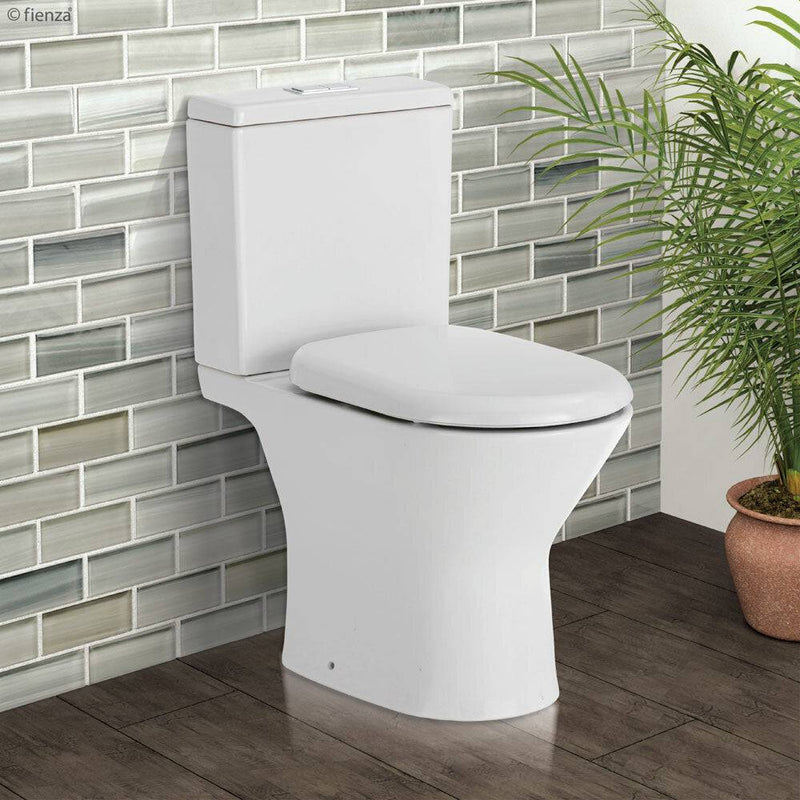 Fienza CHICA Close-Coupled Toilet Suite S-Trap 160mm - 230mm White - Sydney Home Centre