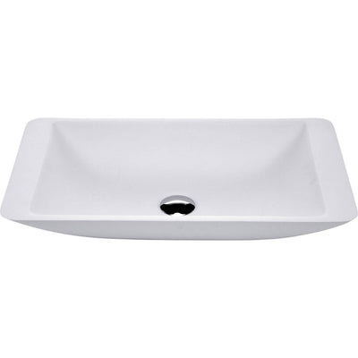 Fienza Classique 600mm Solid Surface Basin Matte White - Sydney Home Centre