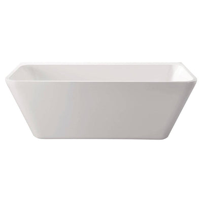 Fienza Delta 1500 Back-To-Wall Acrylic Bath White - Sydney Home Centre