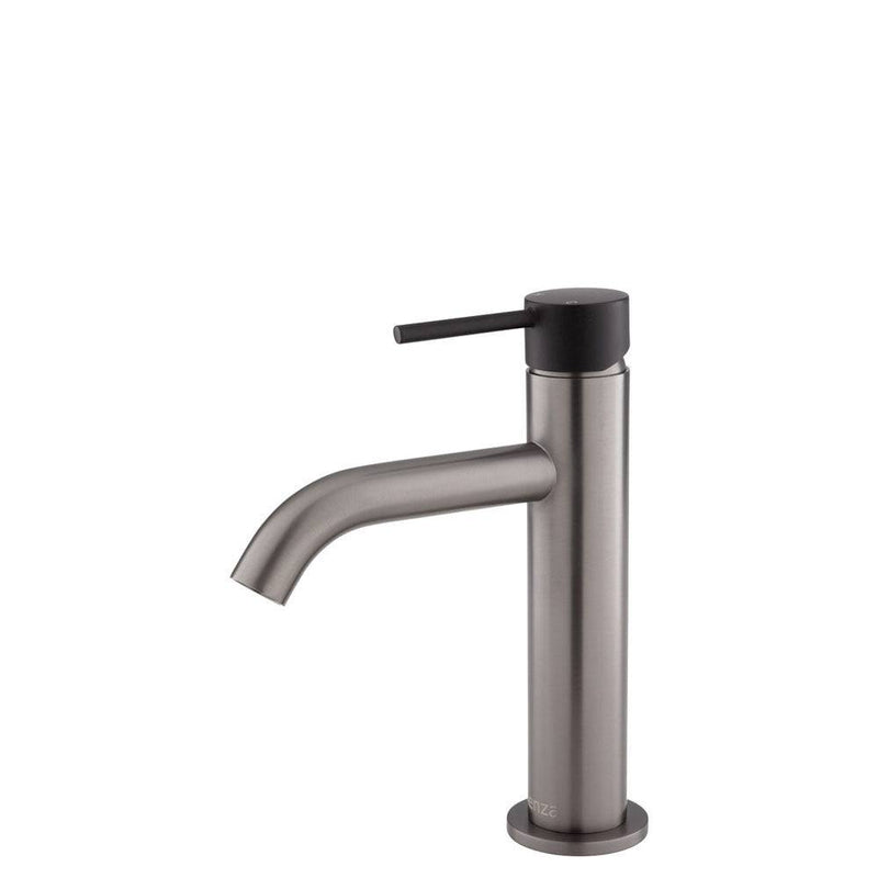 Fienza Kaya Basin Mixer Gun Metal & Matte Black - Sydney Home Centre