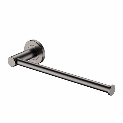 Fienza Kaya Hand Towel Rail / Roll Holder Gun Metal - Sydney Home Centre