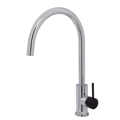 Fienza Kaya Sink Mixer Chrome & Matte Black - Sydney Home Centre