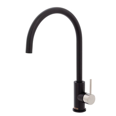 Fienza Kaya Sink Mixer Matte Black & Brushed Nickel - Sydney Home Centre