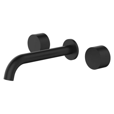 Fienza Kaya Wall Basin / Bath Tap Set Matte Black - Sydney Home Centre