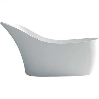 Fienza LA VIDA 1690mm Stone Bath Matte White - Sydney Home Centre