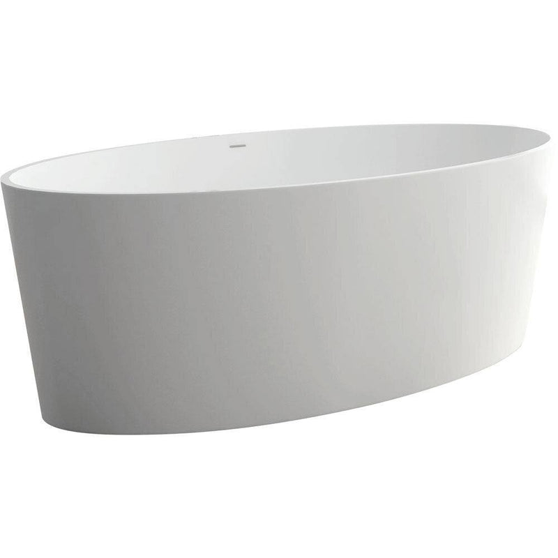 Fienza LEXY Stone 1600mm Bath Matte White - Sydney Home Centre