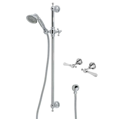 Fienza Lillian Lever Rail Shower Set Chrome - Sydney Home Centre