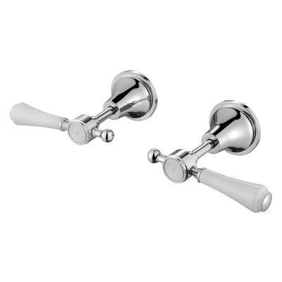 Fienza Lillian Lever Wall Top Assemblies Chrome - Sydney Home Centre