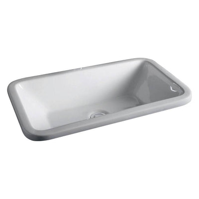 Fienza RAK Chamelion Fully-Inset Basin Gloss White - Sydney Home Centre