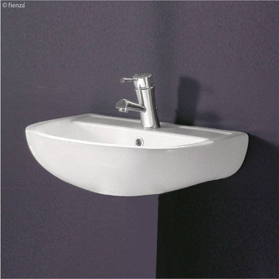 Fienza RAK Compact 450mm Wall Hung Basin White - Sydney Home Centre