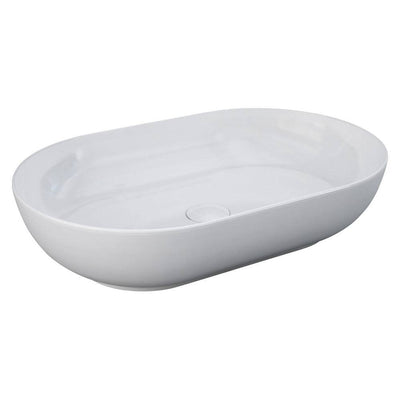 Fienza RAK Feeling Oval Above Counter Basin White - Sydney Home Centre