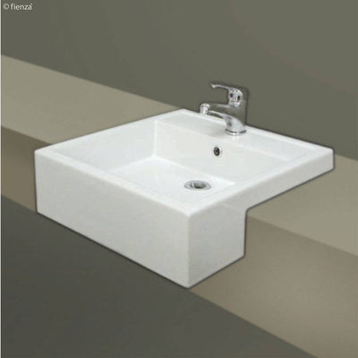 Fienza RAK Nova Semi-Recessed Basin White - Sydney Home Centre