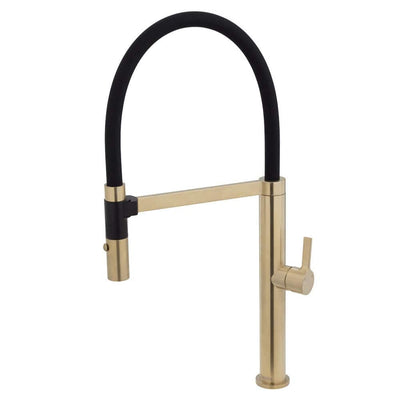 Fienza Sansa Pull Down Sink Mixer Urban Brass - Sydney Home Centre