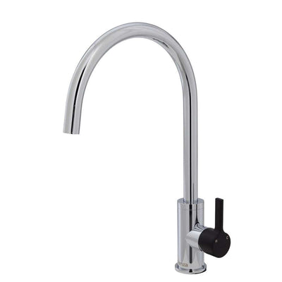 Fienza Sansa Sink Mixer Chrome & Matte Black - Sydney Home Centre