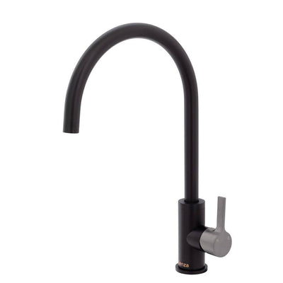 Fienza Sansa Sink Mixer Matte Black & Gun Metal - Sydney Home Centre