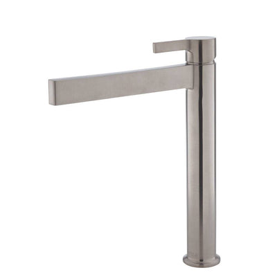 Fienza Sansa Tall Basin Mixer Brushed Nickel - Sydney Home Centre