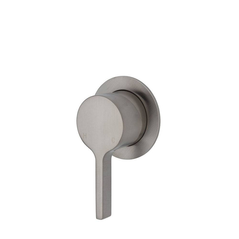 Fienza Sansa Wall Mixer Brushed Nickel - Sydney Home Centre