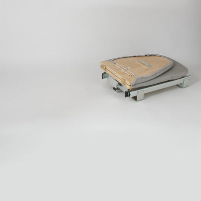 Heuger Fold-Out Hide-Away Ironing Board 800mm Grey - Sydney Home Centre