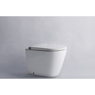 Gallaria AltaComfort+ Wall Faced Toilet Pan With Intelligent Bidet Seat White - Sydney Home Centre