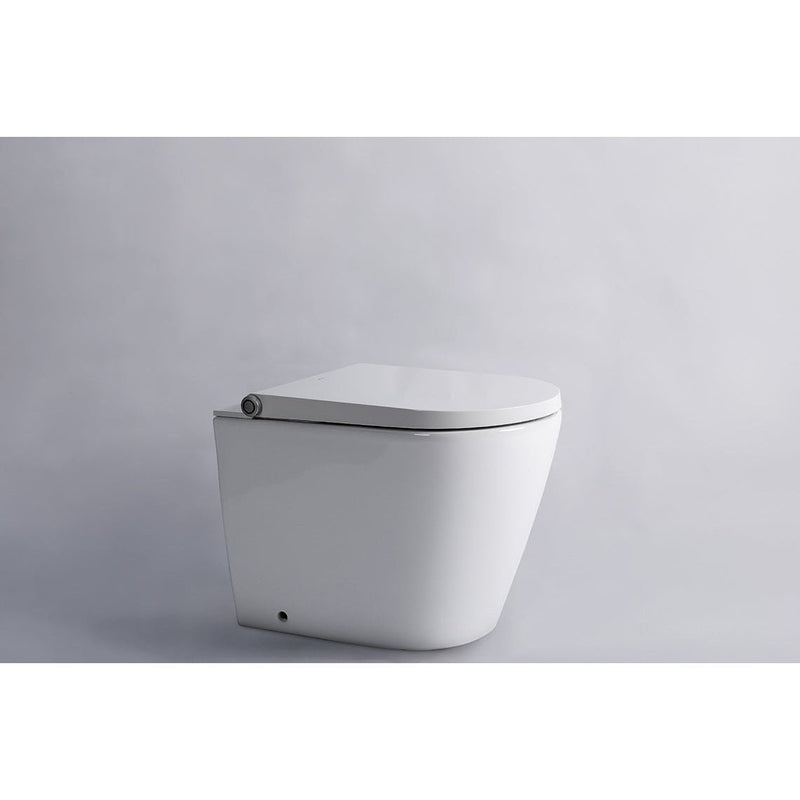Gallaria AltaComfort+ Wall Faced Toilet Pan With Intelligent Bidet Seat White - Sydney Home Centre