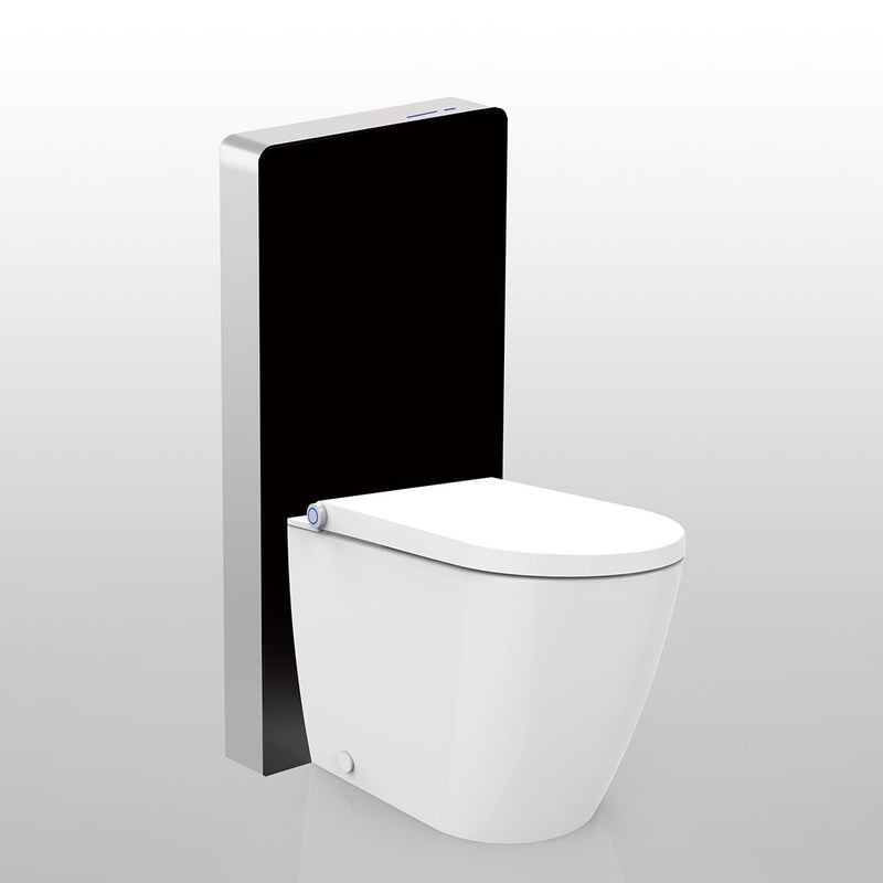 Gallaria AltaRetrofit+ Wall Faced Toilet Suite With Intelligent Bidet Seat White & Black - Sydney Home Centre