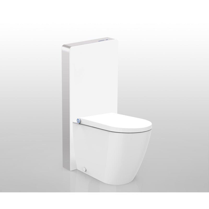 Gallaria AltaRetrofit+ Wall Faced Toilet Suite With Intelligent Bidet Seat White - Sydney Home Centre