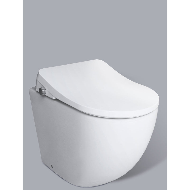 Gallaria DanzaPulse+ Wall Faced Toilet Pan With Intelligent Bidet Seat White - Sydney Home Centre