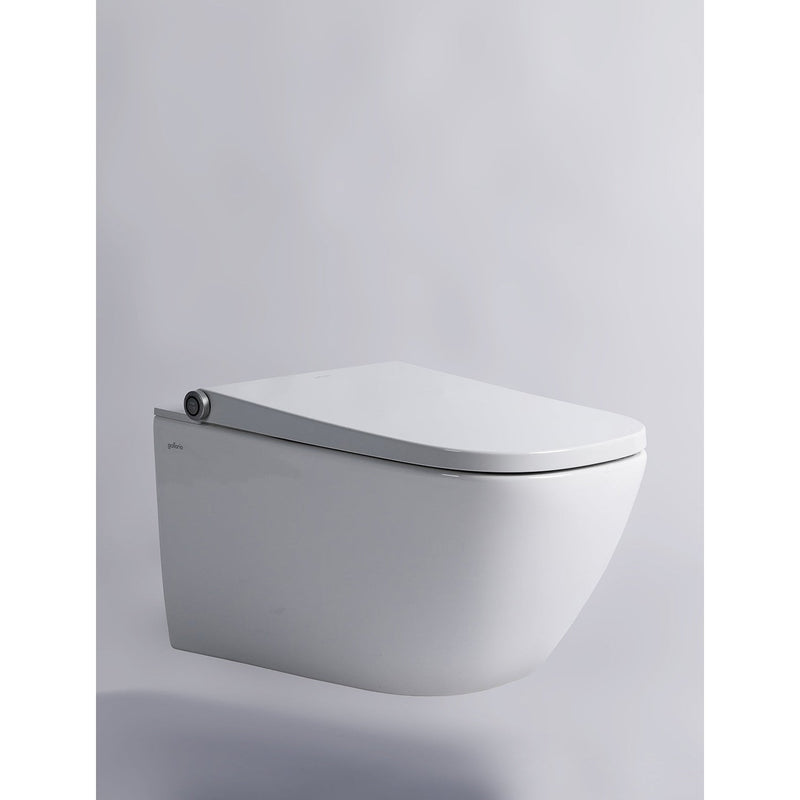 Gallaria OmniComfort+ Wall Hung Toilet Pan With Intelligent Bidet Seat White - Sydney Home Centre