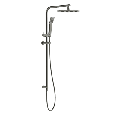 Gareth Ashton Arch Rain & Hand Shower Ensemble Gun Metal - Sydney Home Centre