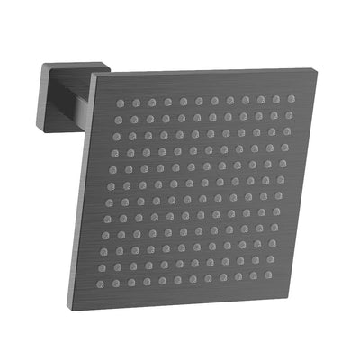 Gareth Ashton Brass Square Vertical Shower 200mm Drop Gun Metal - Sydney Home Centre