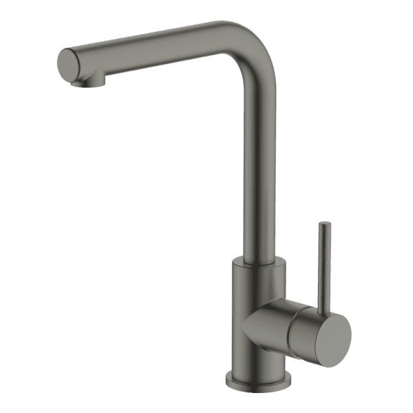 Gareth Ashton Lucia Side Lever Sink Mixer Gun Metal - Sydney Home Centre