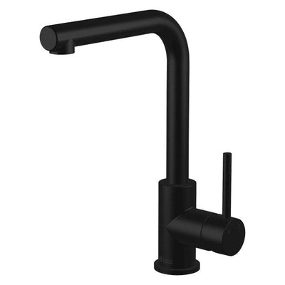 Gareth Ashton Lucia Side Lever Sink Mixer Matte Black - Sydney Home Centre