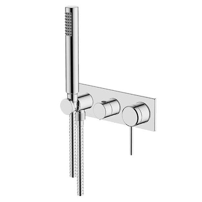 Gareth Ashton Poco 3 Hole Bath / Shower Mixer Set Chrome - Sydney Home Centre