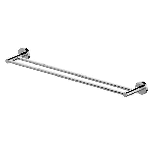 Gareth Ashton Poco 760mm Double Towel Rail Chrome - Sydney Home Centre