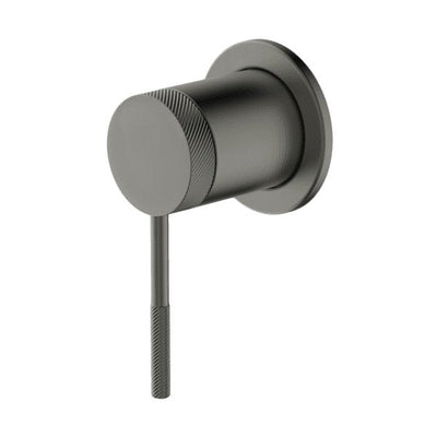 Gareth Ashton Poco Knurled Shower Mixer Gun Metal - Sydney Home Centre