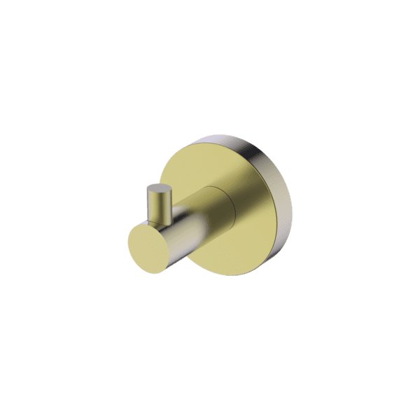 Gareth Ashton Poco Robe Hook Brushed Brass - Sydney Home Centre