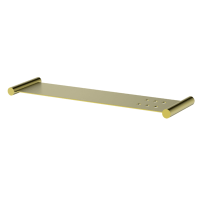 Gareth Ashton Poco Shower Shelf Brushed Brass - Sydney Home Centre