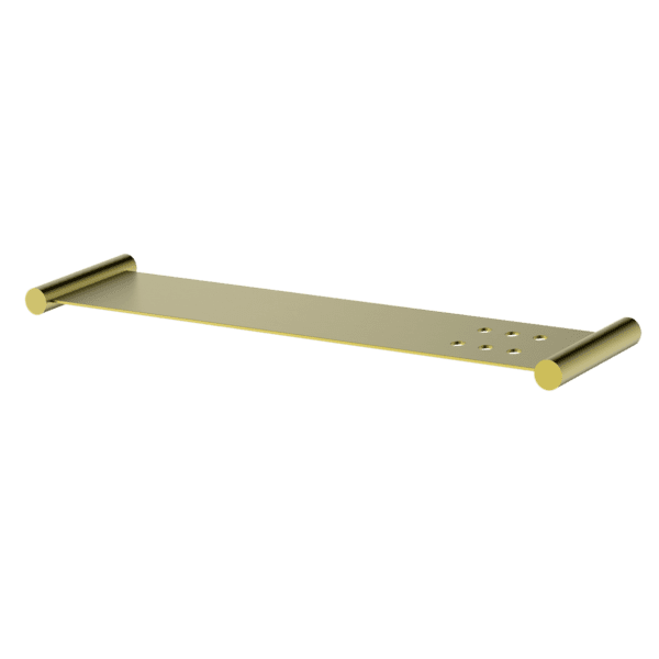 Gareth Ashton Poco Shower Shelf Brushed Brass - Sydney Home Centre