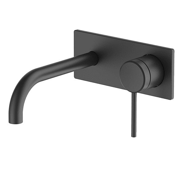 Gareth Ashton Poco Wall Basin / Bath Set 165mm Matte Black - Sydney Home Centre