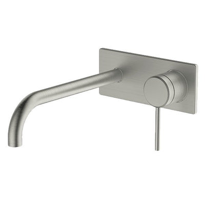 Gareth Ashton Poco Wall Basin / Bath Set 220mm Brushed Nickel - Sydney Home Centre