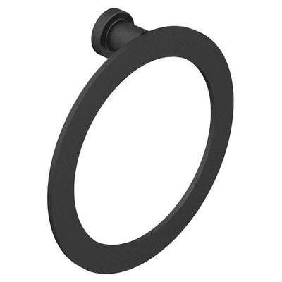 Gareth Ashton Premium Towel Ring Matte Black - Sydney Home Centre