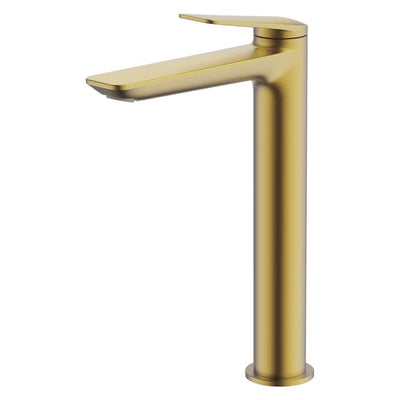 Gareth Ashton Vela High Basin Mixer Brushed Brass - Sydney Home Centre