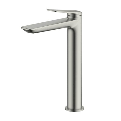 Gareth Ashton Vela High Basin Mixer Brushed Nickel - Sydney Home Centre