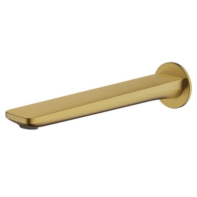 Gareth Ashton Vela Spout 220mm Brushed Brass - Sydney Home Centre