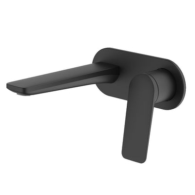 Gareth Ashton Vela Wallset With 165mm Wall Spout Matte Black - Sydney Home Centre