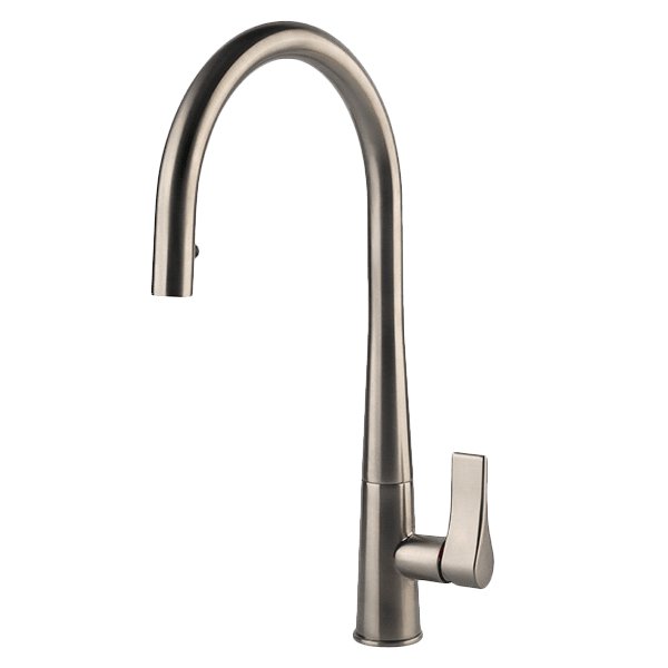 Gessi Emporio Proton Concealed Pull Out Kitchen Mixer Brushed Nickel - Sydney Home Centre