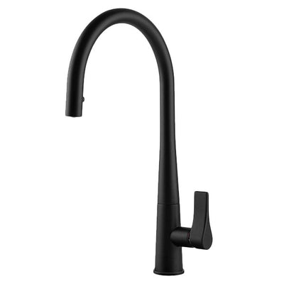 Gessi Emporio Proton Concealed Pull Out Kitchen Mixer Matte Black - Sydney Home Centre